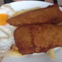 01.- Pechuga de Pollo Empanada, Huevo y Patatas Fritas