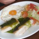 04.- Merluza a la Plancha, Huevo y Ensalada