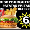 OFERTA Hamburguesa Krispy + Patatas + Refresco