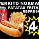 OFERTA Perrito Normal + Patatas + Refresco
