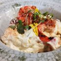 Ensaladilla templada de Langostinos