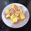 54.- Papas Aliñadas con Melva