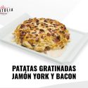 Patatas Gratinadas con Jamón York o Bacon