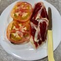 Tostada con Jamón