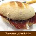 Tostada con Jamón Ibérico