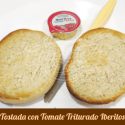 Tostada con tomate triturado Iberitos