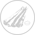 Capirotes de Langostinos (alioli – miel mostaza)